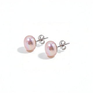 Orecchini a Lobo in Perla Naturale - Grigia, Bianca e Rosa | Back in Oro 18kt
