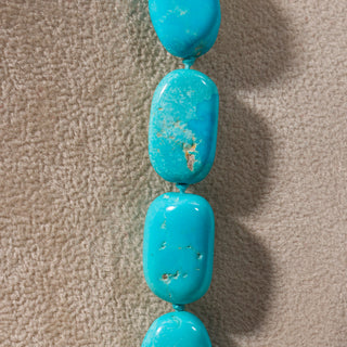 Collana Sassi in Turchese (naturale) e chiusura in Oro 18kt - Stonewave