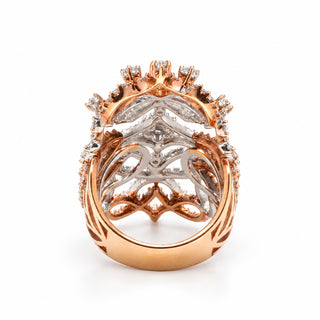 Anello Arabians in Oro e Diamanti – 2,95 ct | Don Alfonso Gioielli Capri