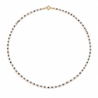 Collana “Ema Sì e No” in Ematite e Perle Small – Collezione Caprese Style
