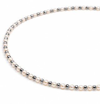 Collana “Ema Sì e No” in Ematite e Perle Small – Collezione Caprese Style