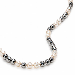 Collana Ematite e Perle Bianche Caprese Style | Don Alfonso