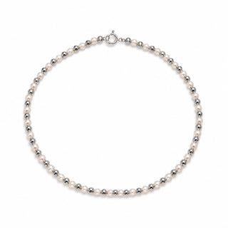 Bracciale Ema Si e No – Perle, Ematite e Oro 18 kt | Caprese Style