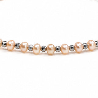 Bracciale Ema Si e No – Perle, Ematite e Oro 18 kt | Caprese Style